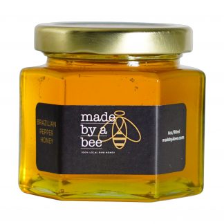 Brazilian Pepper Bush 6oz Honey Jar